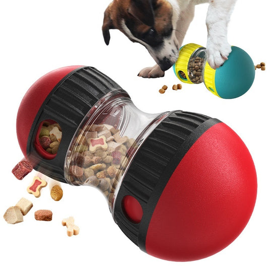 Food Dispensing Dog Toy Tumbler Leaky Food Ball Puzzle Toys Interactive Slowly