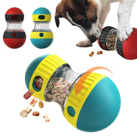 Food Dispensing Dog Toy Tumbler Leaky Food Ball Puzzle Toys Interactive Slowly