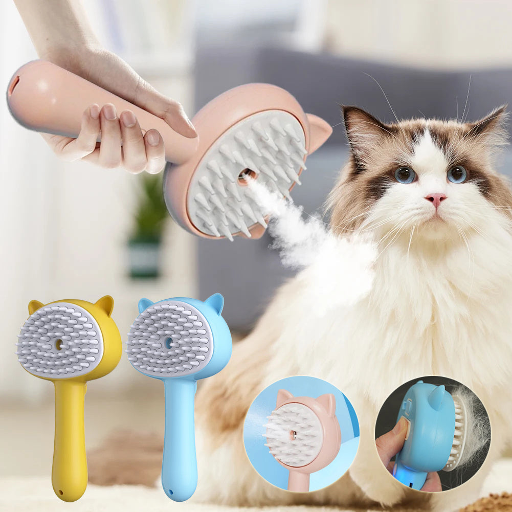 Ergonomic pet comb Cat and dog grooming tool Pet hair remover