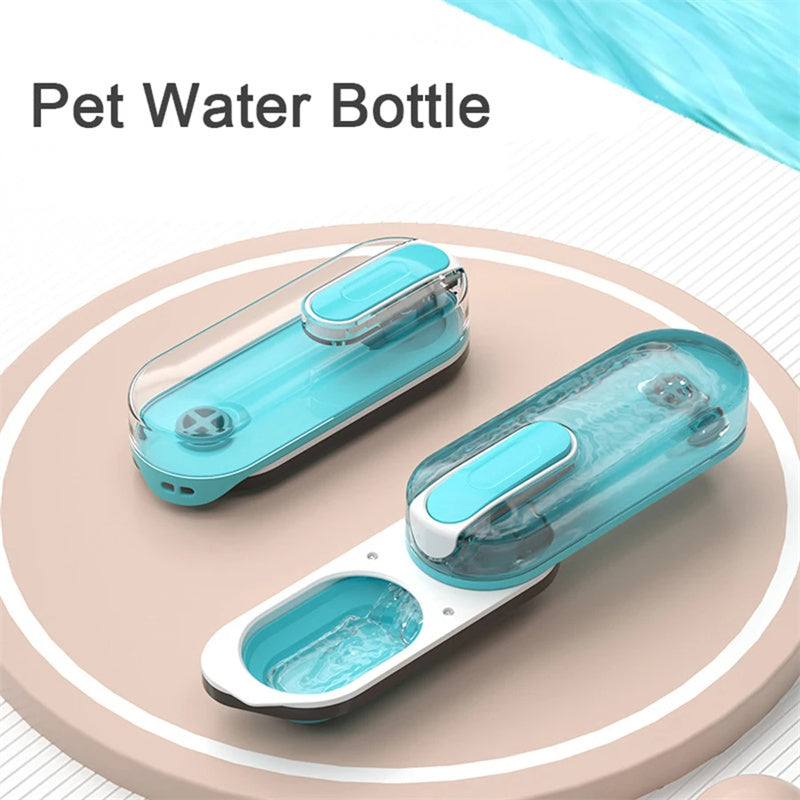 Dog Water Bottle Foldable Dog Water Dispenser For Outdoor Walking Portable