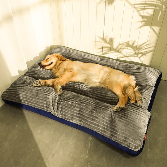 Soft dog mat PP cotton pet bed  Polyester dog cushion